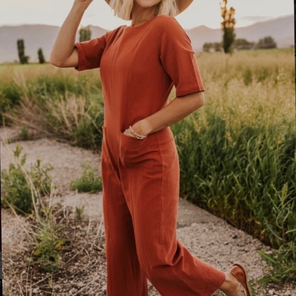 **NWOT** Roolee Mom Jumpsuit